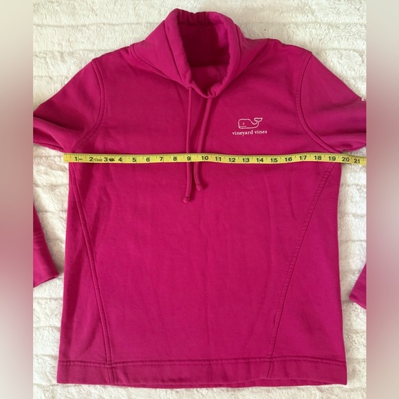 Vineyard Vines Fuchsia Whale Hoodie Pullover Women’s Sweatshirt Size XS EUC - Picture 5 of 6